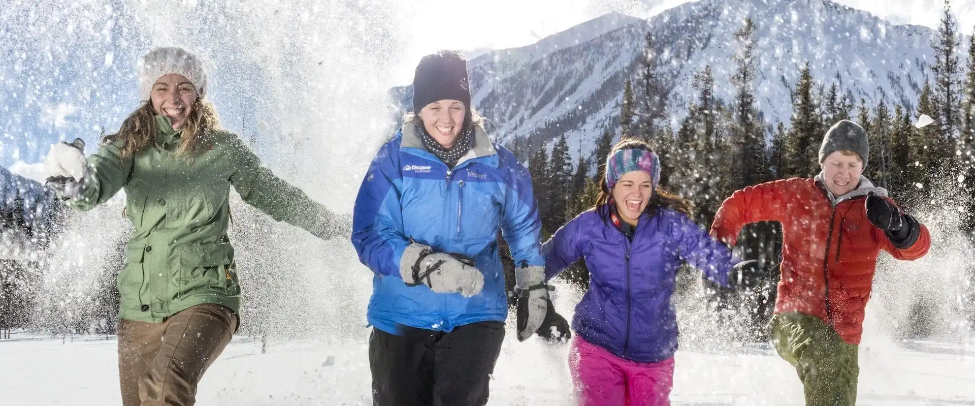 Banff Snowshoeing Race with Discover Banff Tours