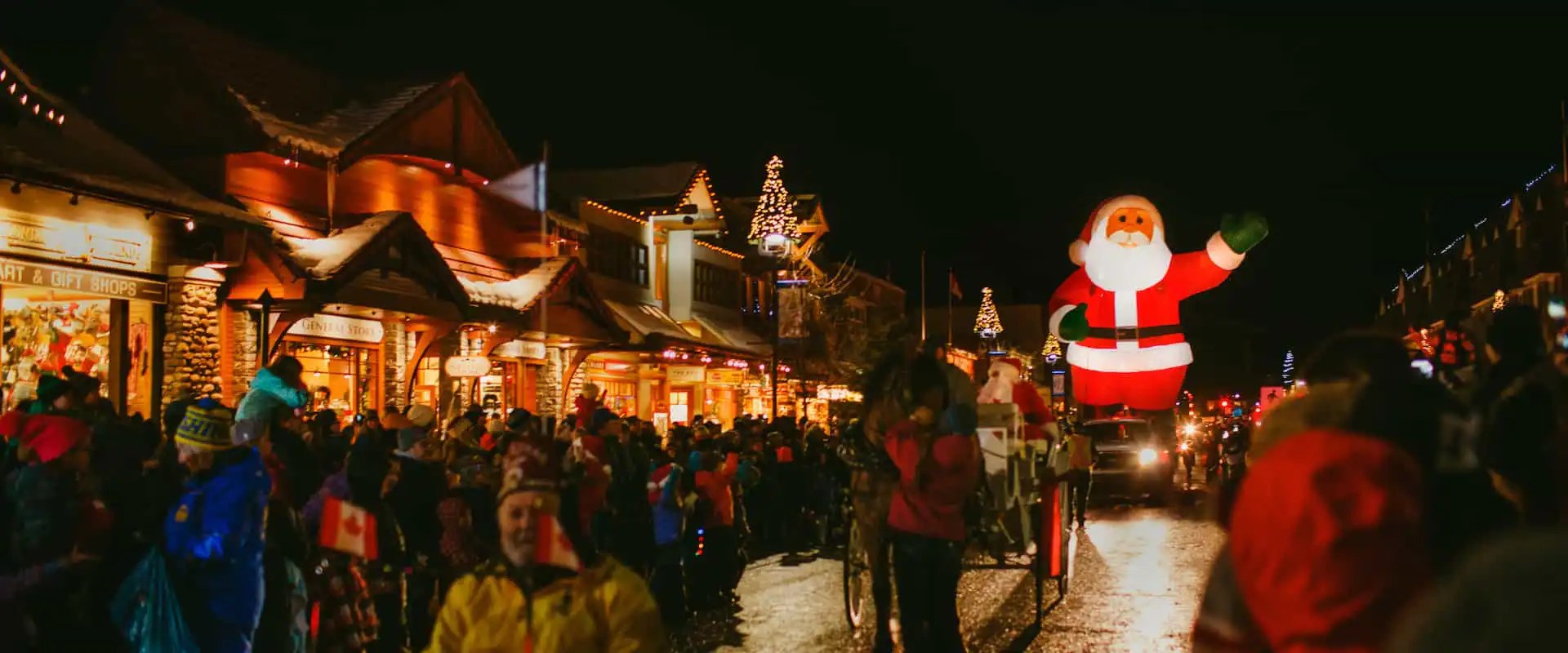 Santa Claus Banff Parade