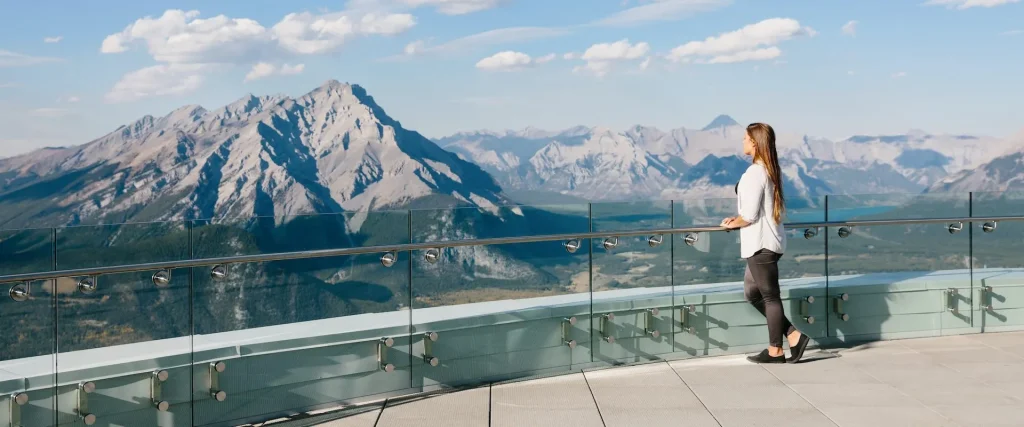 Banff Gondola View in the Summer
