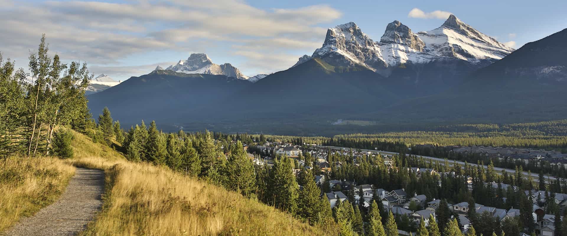 Canmore and the Three Sisters
