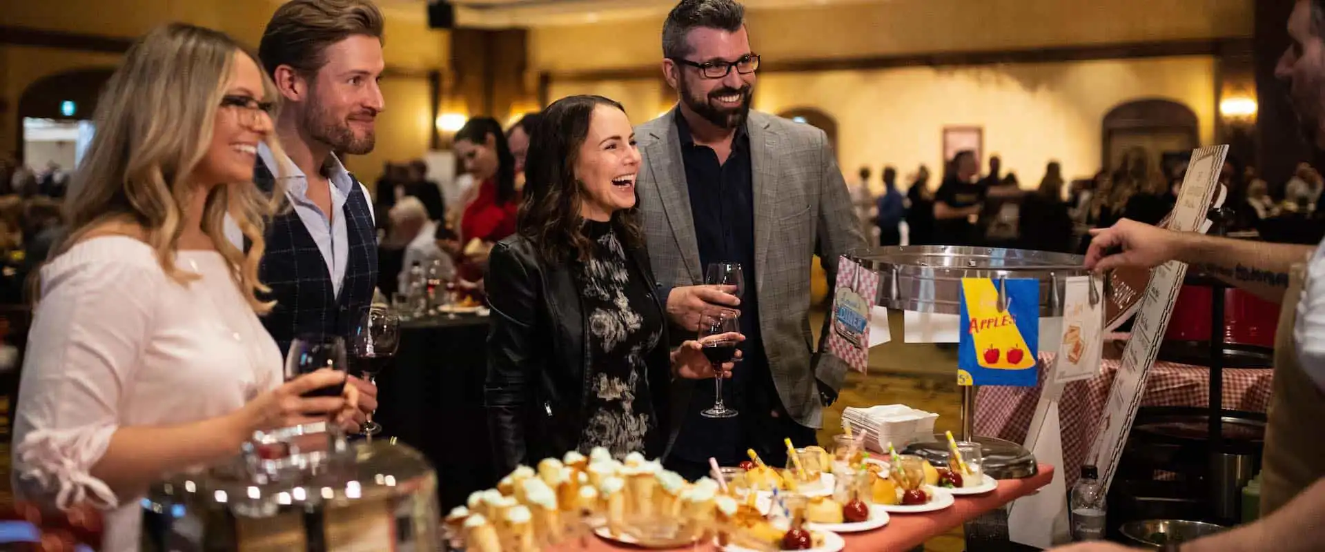 Enjoy food and drinks at the Cochon555 event in Banff