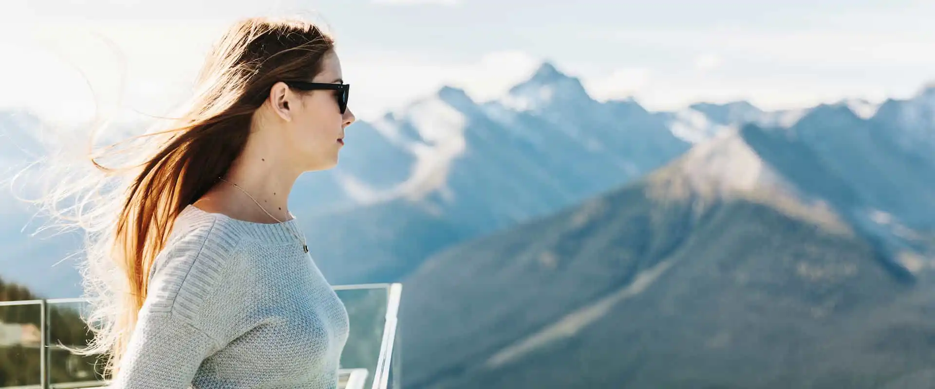 Incredible views from the Banff Gondola summit