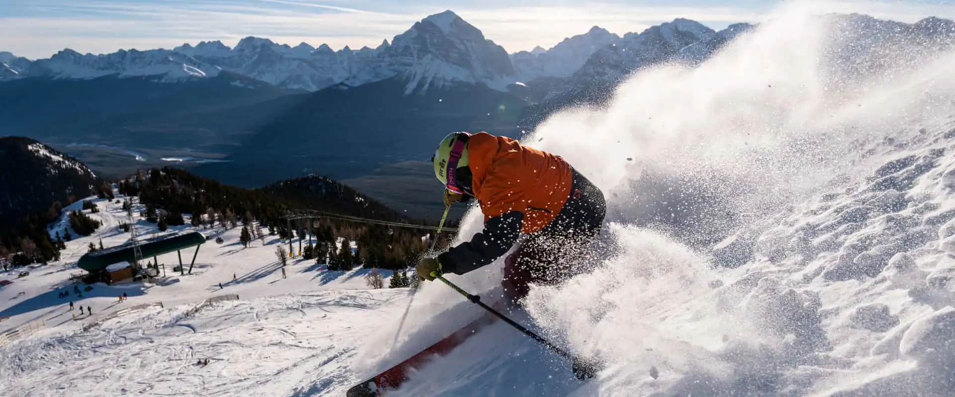 Skiing at Lake Louise
