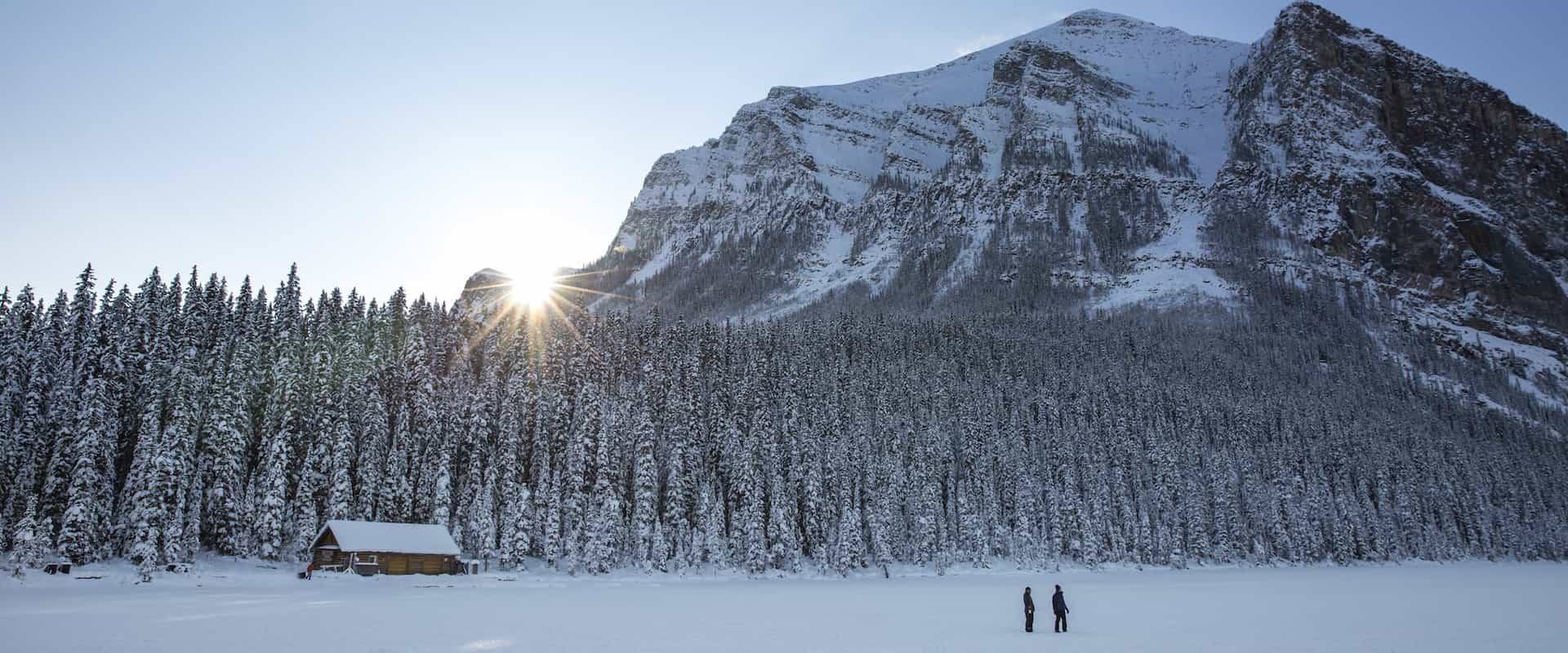Visit Lake Louise in winter