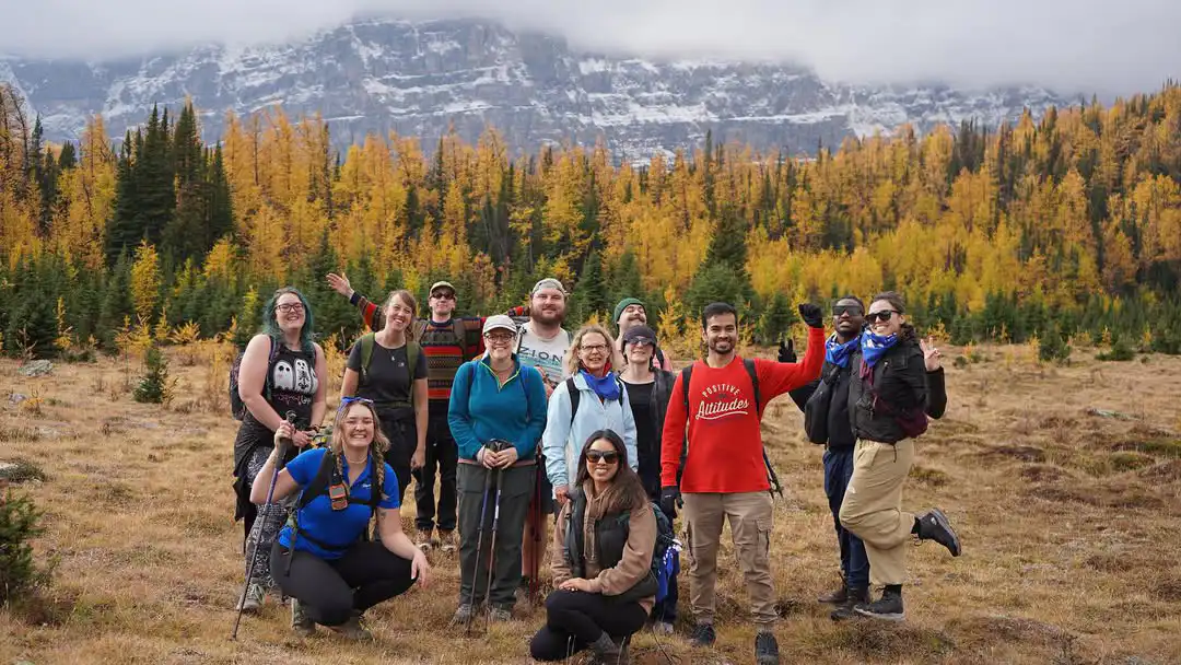 Larch Valley - group picture